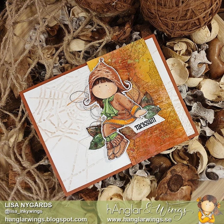 Clear Stamps - Höstflicka / Autumn Girl - A7 (Will be Retired)