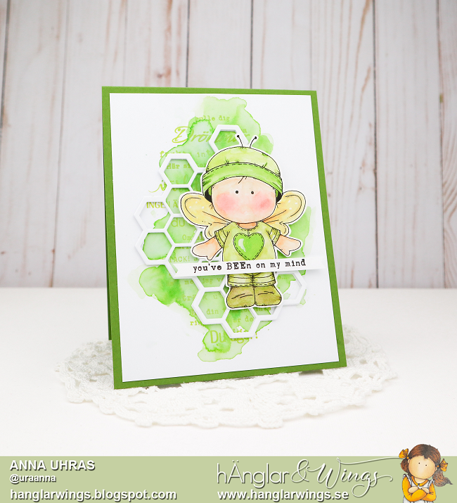 UTGÅTT - Clear Stamps - Lovebugg A7