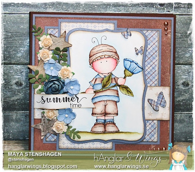 RETIRED - Clear Stamps - Sommarbin / Summer bees