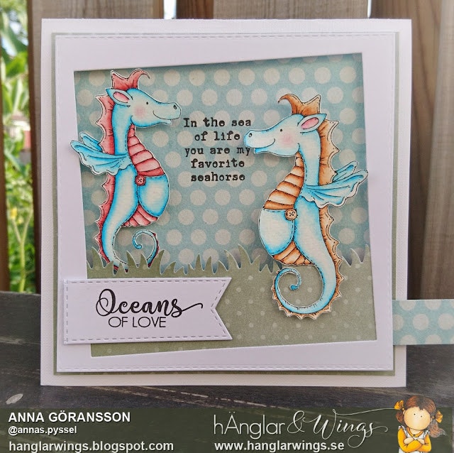 RETIRED - Clear Stamps - Sjöhästar / Seahorses