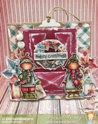 RETIRED - Clear Stamps - Julnostalgi / Christmas Nostalgia