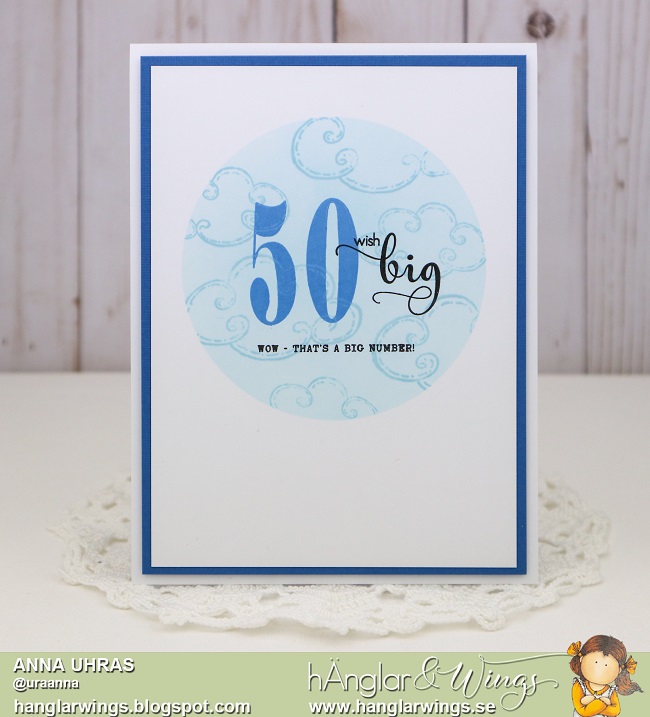 Clear Stamps - Stora Siffror / Big Numbers