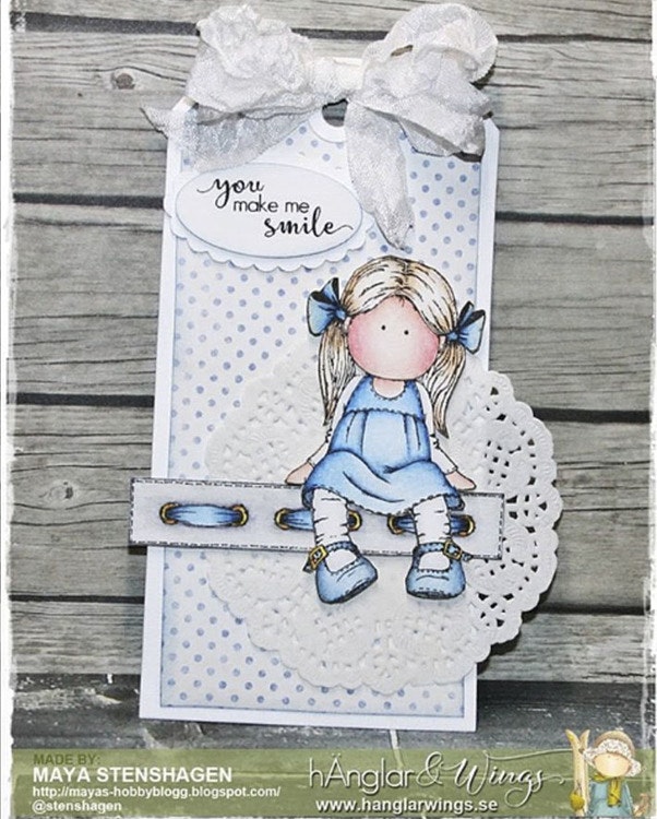 Clear Stamps - Vårflickor / Spring Girls