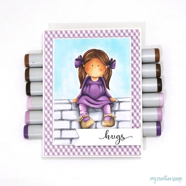 Clear Stamps - Vårflickor / Spring Girls