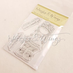 Clear Stamps - Flicka med Hårband / Girl with hair bands - A7