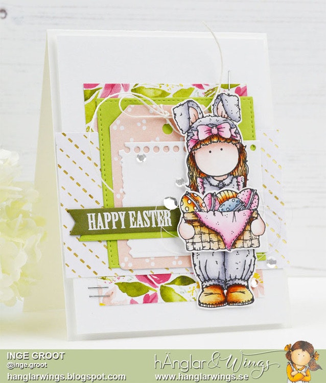 Clear Stamps - Påskharar / Easter Bunnies