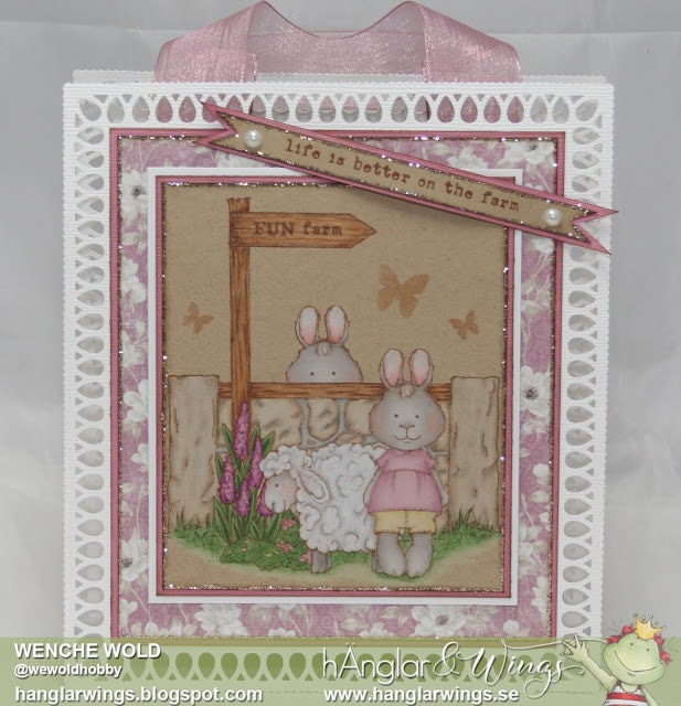 Clear Stamps - Kaninfamilj / Bunny family