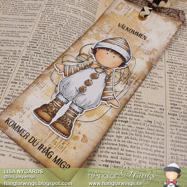 Clear Stamps - Pierrot #1 A7 (Will be Retired)