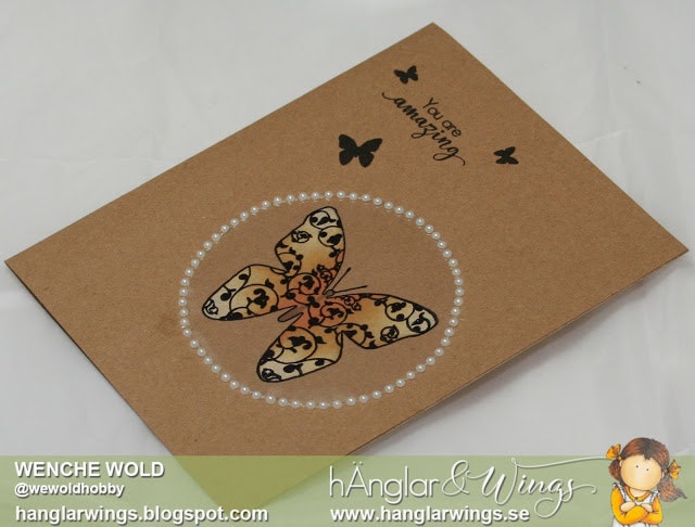 Clear Stamps - Fjärilar / Butterflies