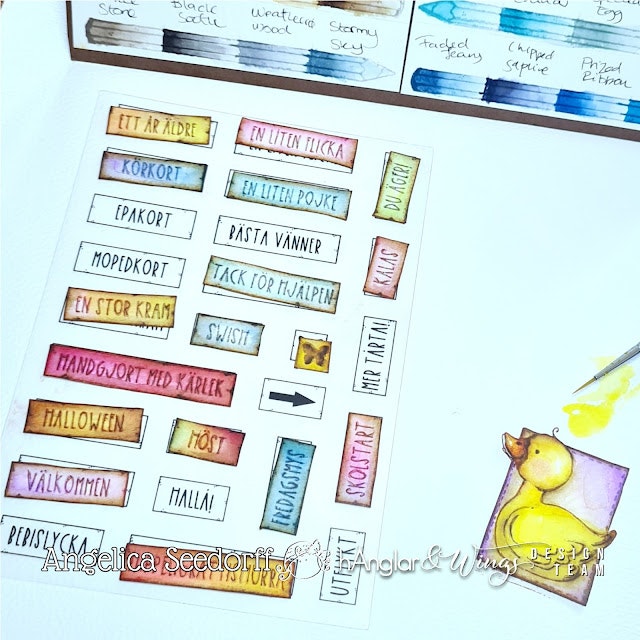 Clear Stamps - Ruttexter / Square Texts #2