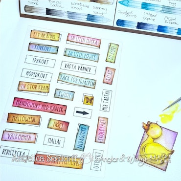 Clear Stamps - Ruttexter #2