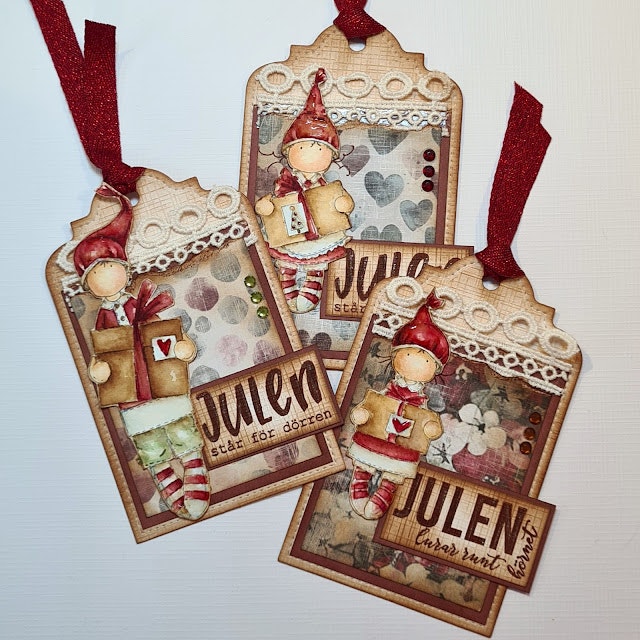 Clear Stamps - Tre Klappar / Three presents