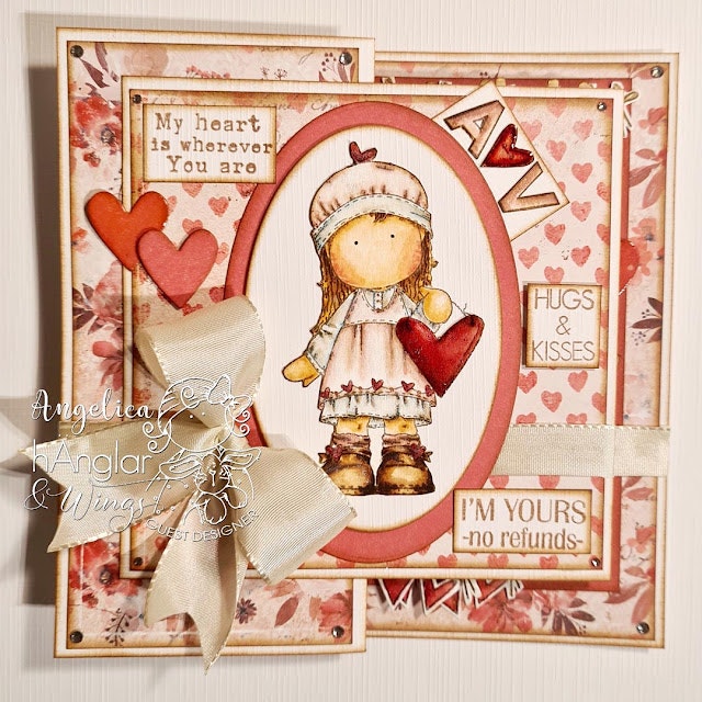 Clear Stamps - Håll mitt hjärta / Hold my heart