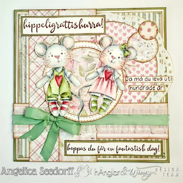 Clear Stamps - Husmöss / House Mice