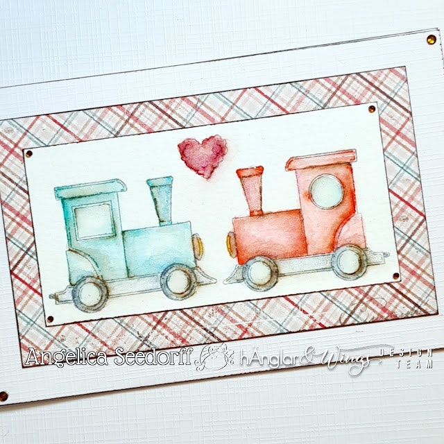 Clear Stamps - Lok & Vagnar / Locomotives & Wagons