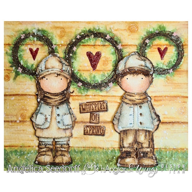 Clear Stamps - Vårvinter / Spring Winter