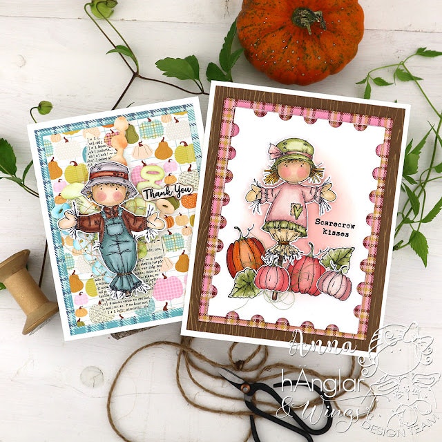 Clear Stamps - Fågelskrämmor / Scarecrows