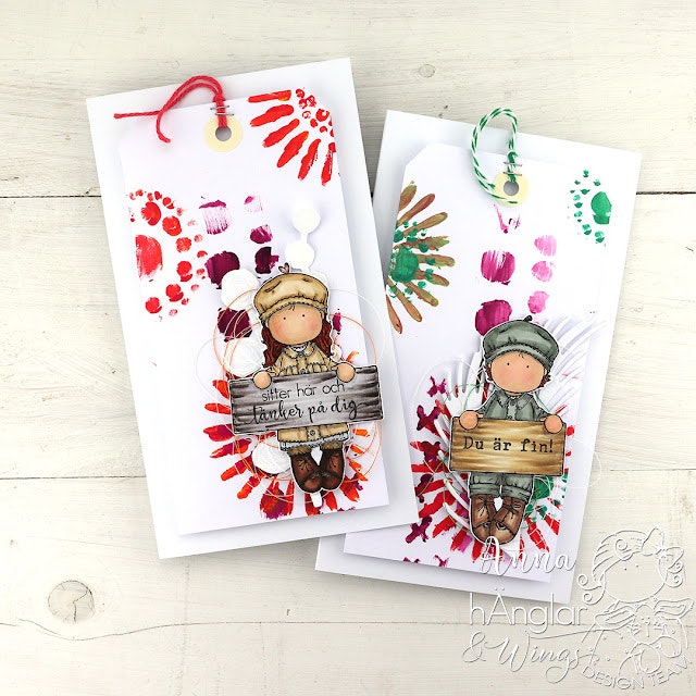 Clear Stamps - Korta Meddelare / Short messengers