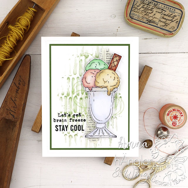 Clear Stamps - Kul Glass / Fun Ice Cream