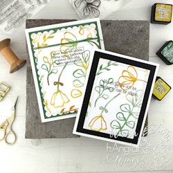 Clear Stamps - Mixade Blommor