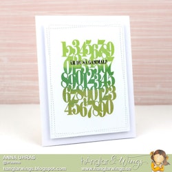 Clear Stamps - Siffersoppa / Numbers soup