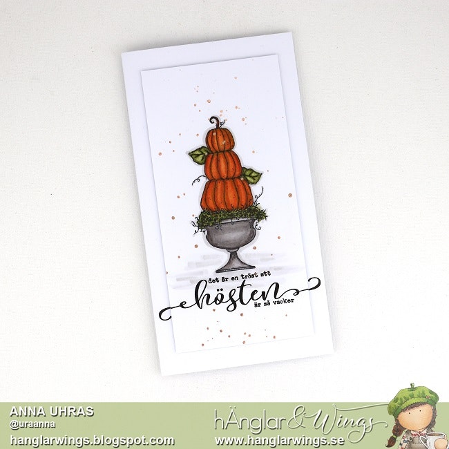 Clear Stamps - Stora Texter Höst  A7