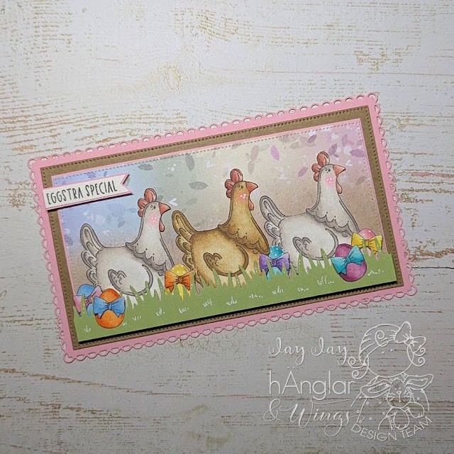 Clear Stamps - Tupp & Höna / Rooster & Hen