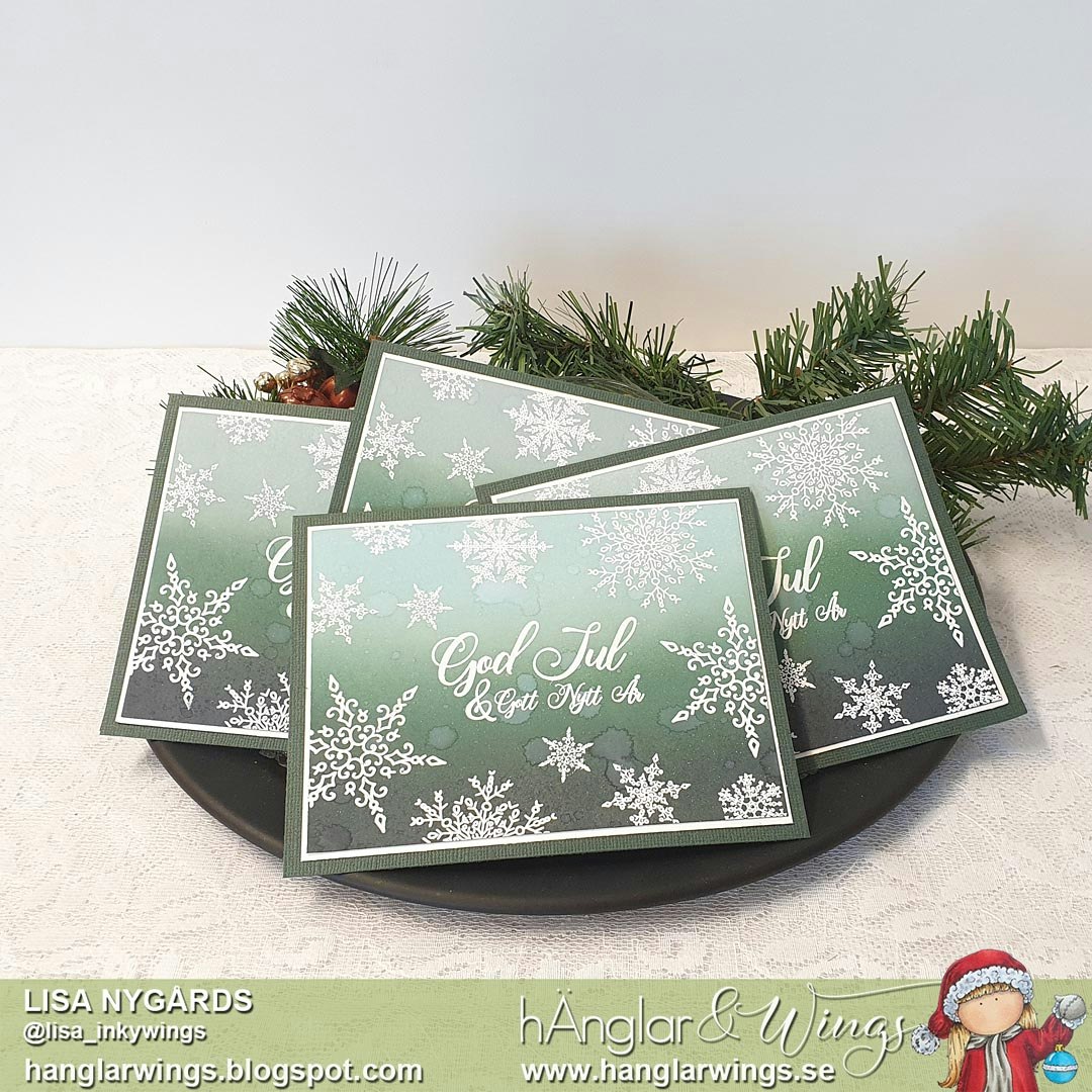 Clear Stamps - Snöflingor  / Snowflakes