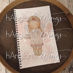 Notebook A5 Pink Guardian Angel