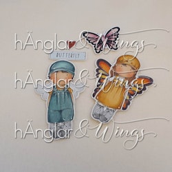 Clear Stamps - Lånta Vingar / Borrowed Wings