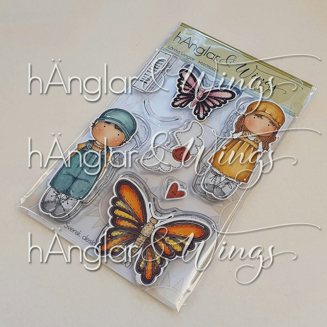 Clear Stamps - Lånta Vingar / Borrowed Wings