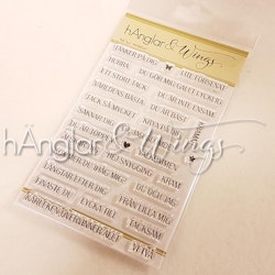 Clear Stamps - Rak Text