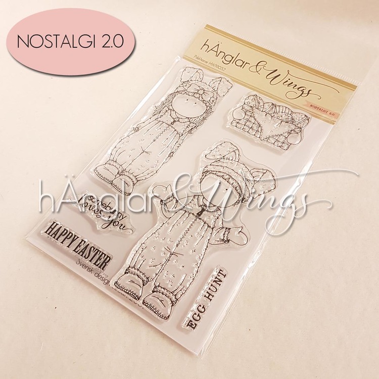 Clear Stamps - Påskharar (kommer utgå!)