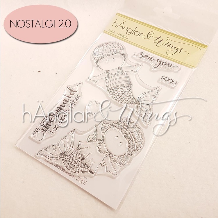 Clear Stamps - Sjöfolk / Sea people  (will be retired!)
