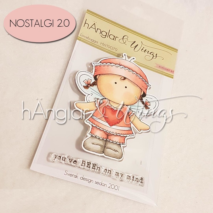 UTGÅTT - Clear Stamps - Lovebugga A7