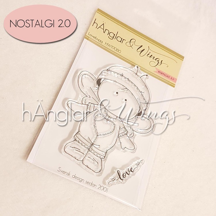 UTGÅTT - Clear Stamps - Lovebugg A7