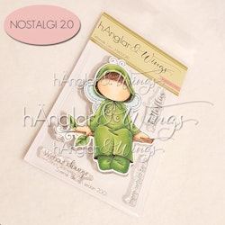 Clear Stamps - Sittande Larv / Sitting Larva - A7