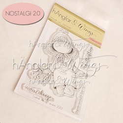Clear Stamps - Sittande Larv A7 (kommer utgå)