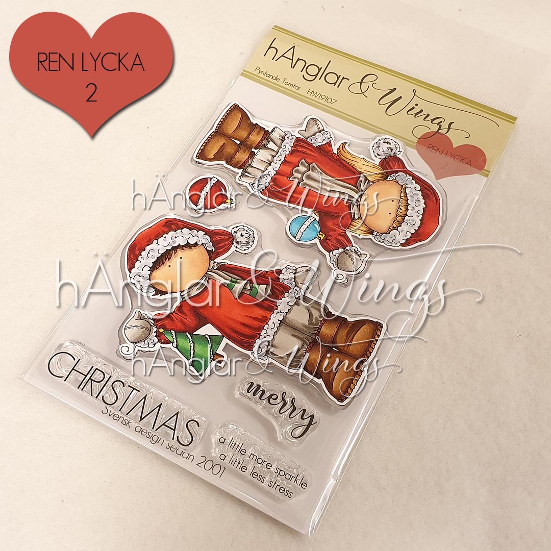 Clear Stamps - Pyntande Tomtar / Decorating Santas
