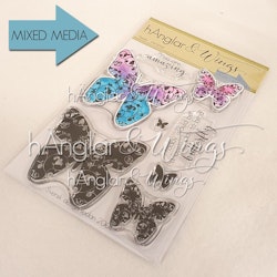 Clear Stamps - Fjärilar / Butterflies