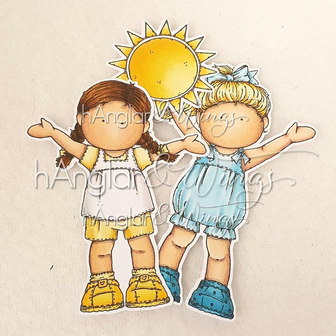 Clear Stamps - Sara och Margareta