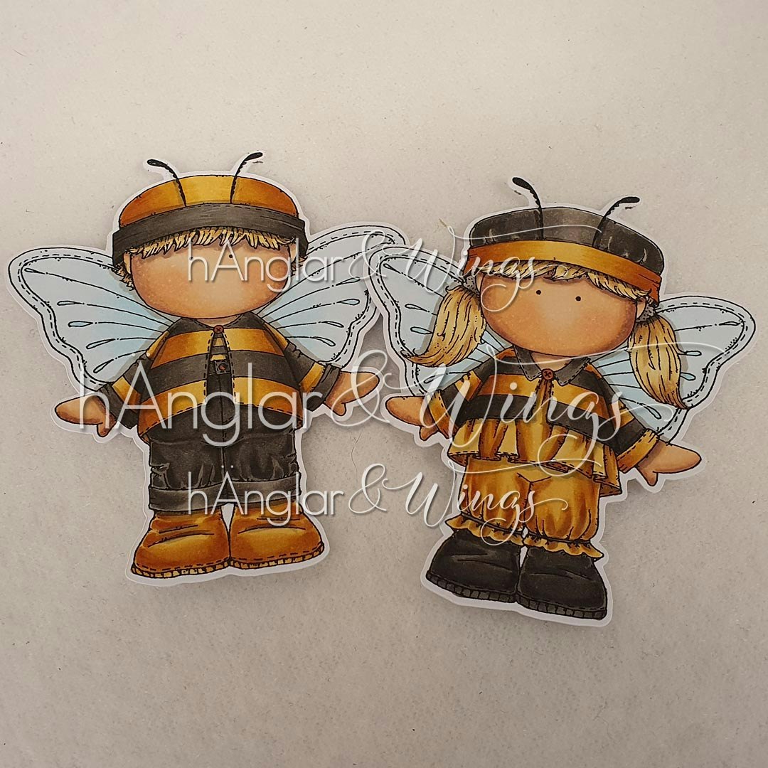 Clear Stamps - Bisingar / Bees