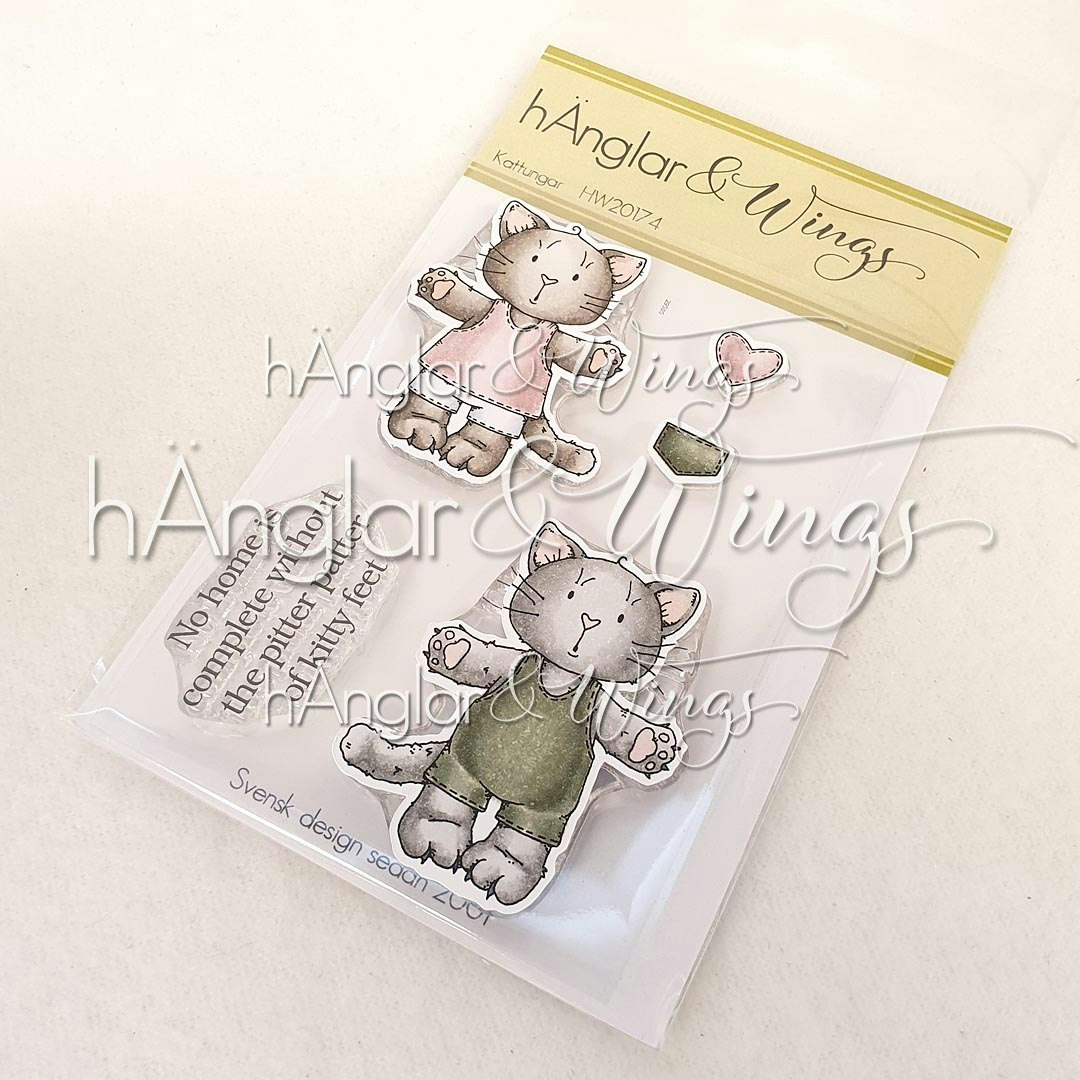 Clear Stamps - Kattungar / Kittens - A7