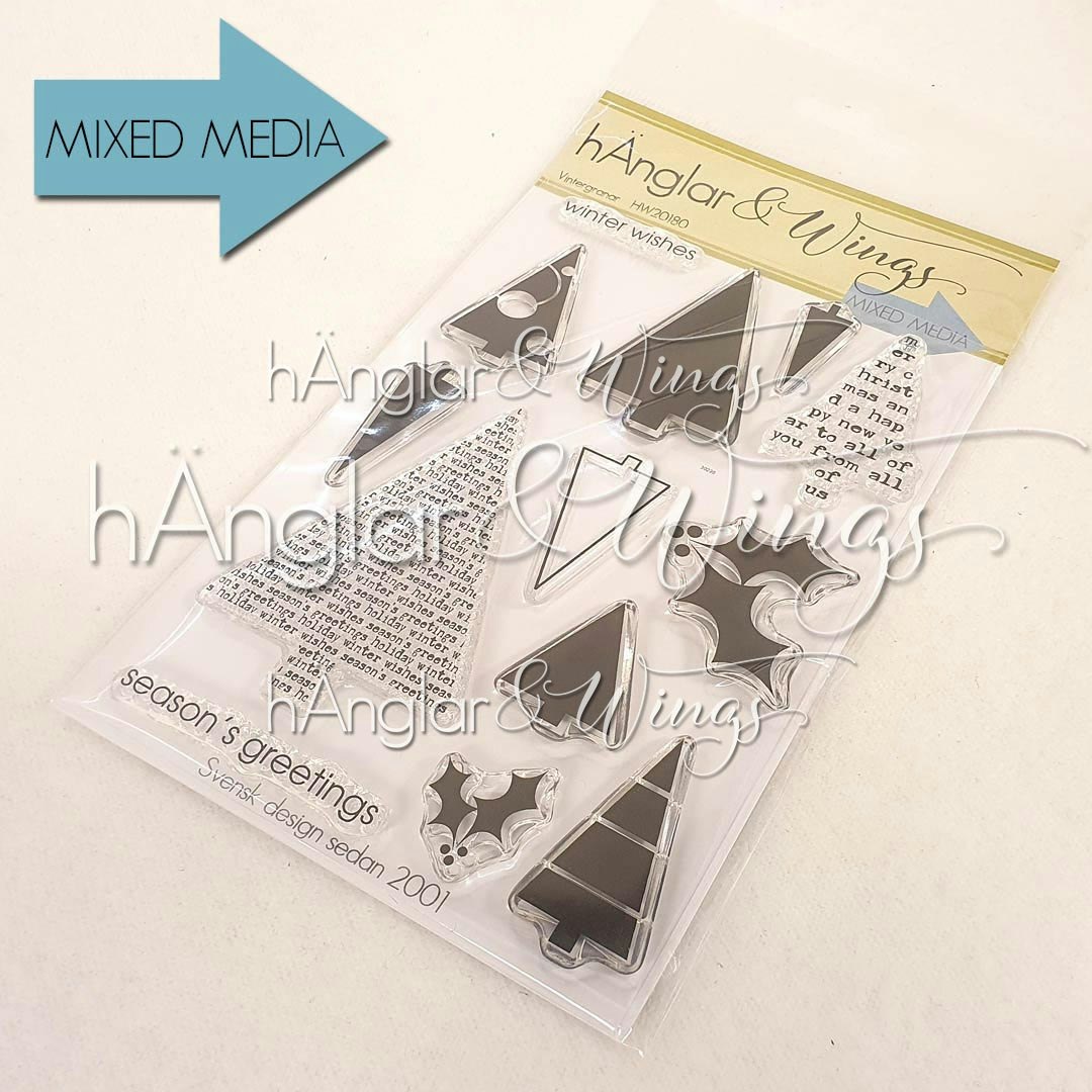 Clear Stamps - Vintergranar / Winter trees