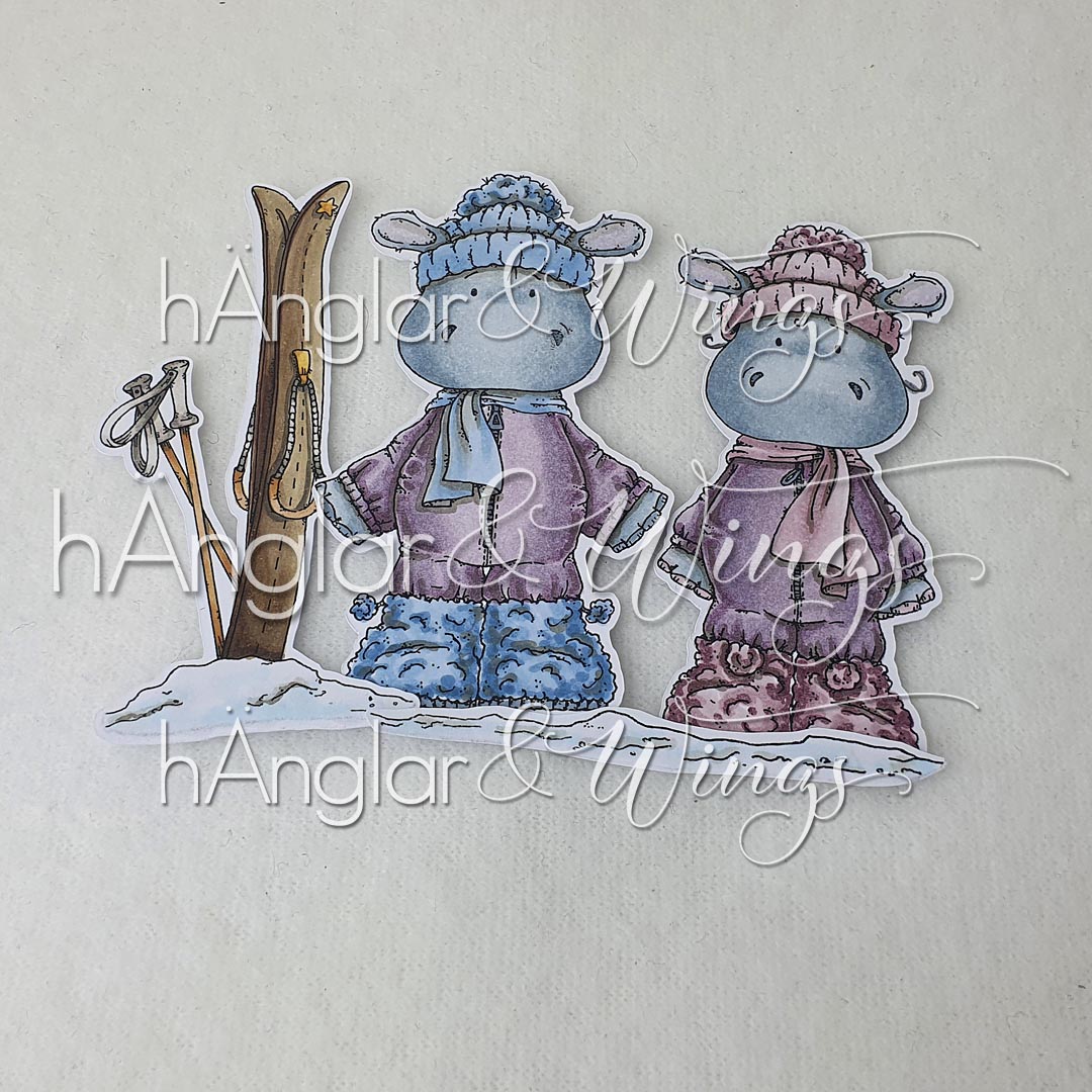 Clear Stamps - Harry och Hedvig i fjällen / Harry & Hedvig in the mountains
