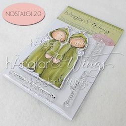 Clear Stamps - Rygg mot Rygg  A7
