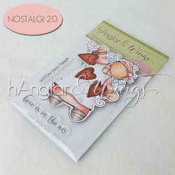 RETIRED - Clear Stamps - HjärtehÄngla / Heart-hAngel A7