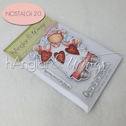 RETIRED - Clear Stamps - HjärtehÄngla / Heart-hAngel A7