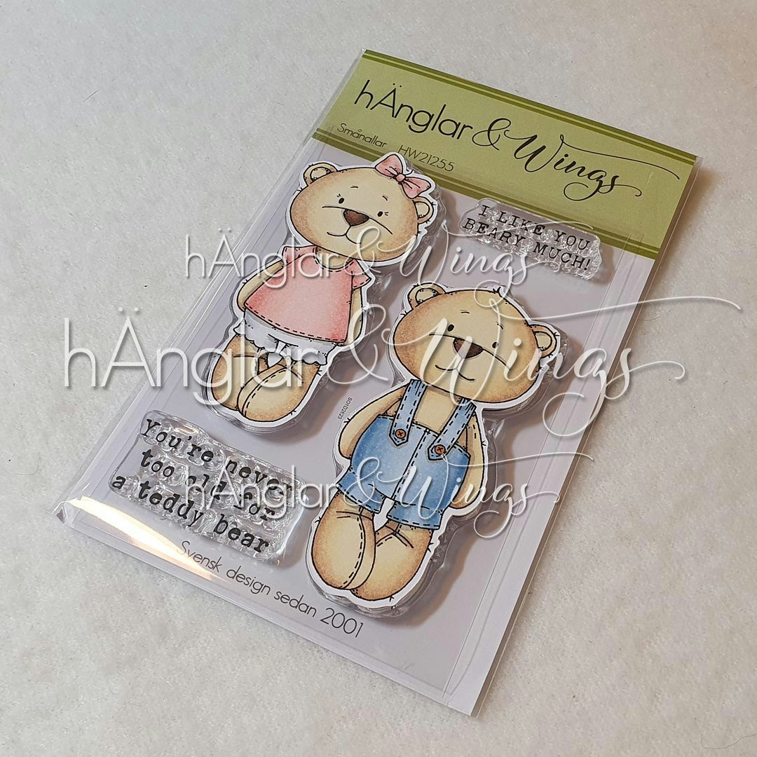 Clear Stamps - Smånallar / Small Teddies A7