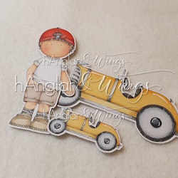 Clear Stamps - Not so hot Rod